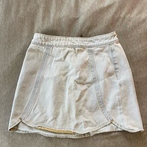 Denim skirt